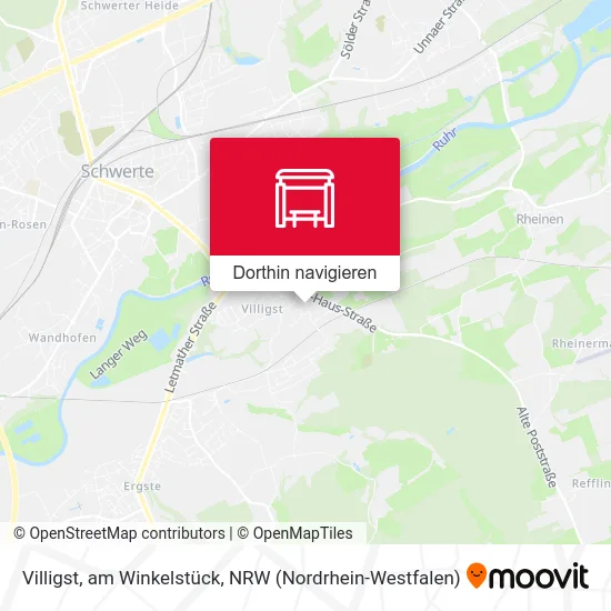 Villigst, am Winkelstück Karte