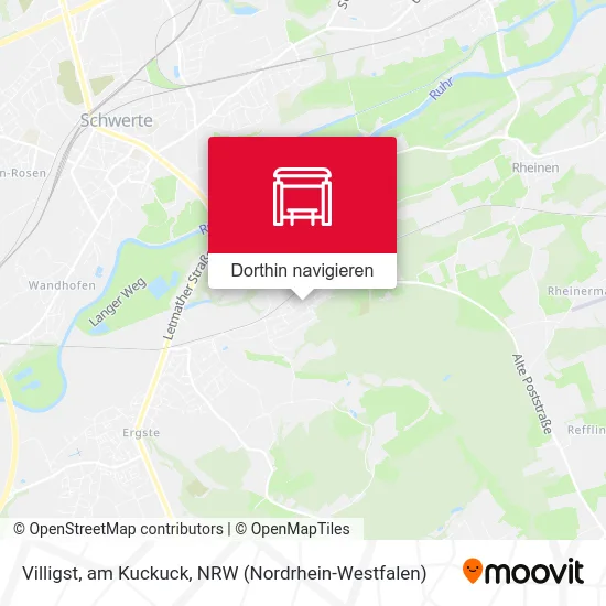 Villigst, am Kuckuck Karte