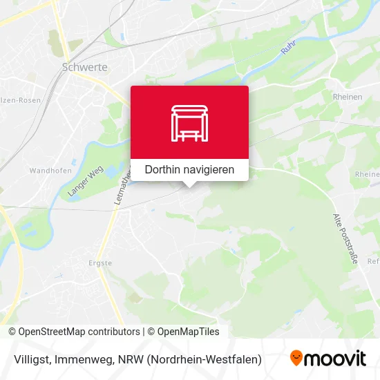 Villigst, Immenweg Karte