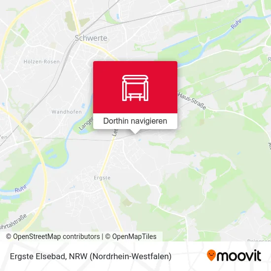 Ergste Elsebad Karte