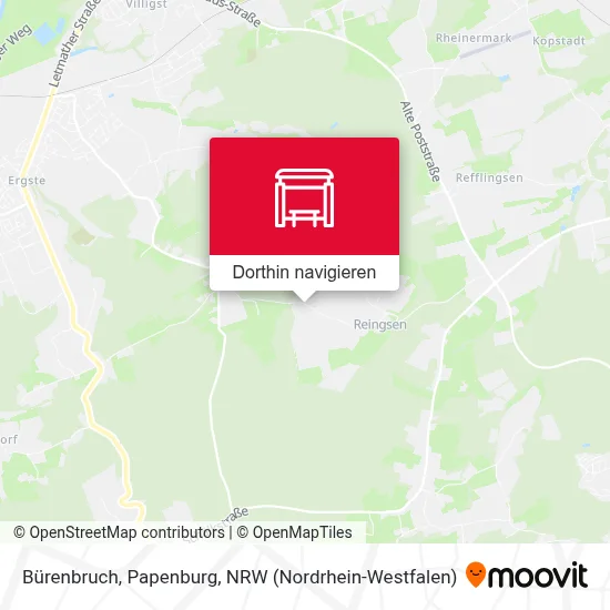 Bürenbruch, Papenburg Karte