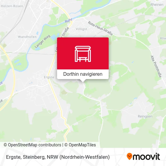 Ergste, Steinberg Karte