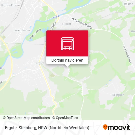 Ergste, Steinberg Karte