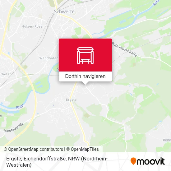 Ergste, Eichendorffstraße Karte