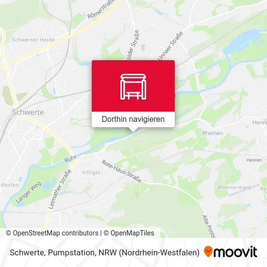 Schwerte, Pumpstation Karte