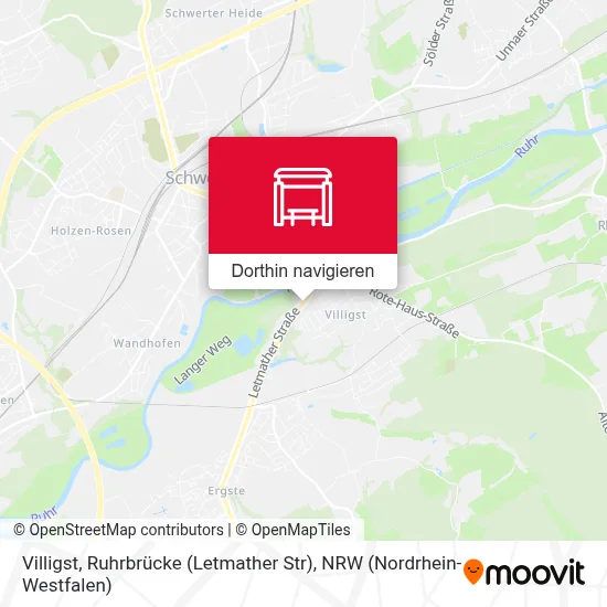 Villigst, Ruhrbrücke (Letmather Str) Karte