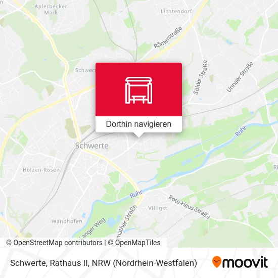 Schwerte, Rathaus II Karte