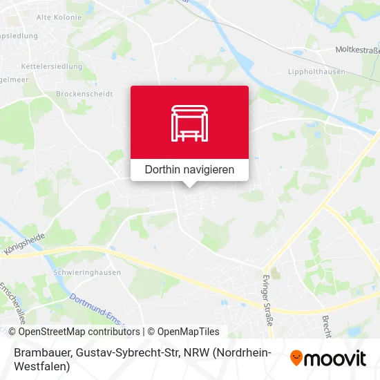 Brambauer, Gustav-Sybrecht-Str Karte