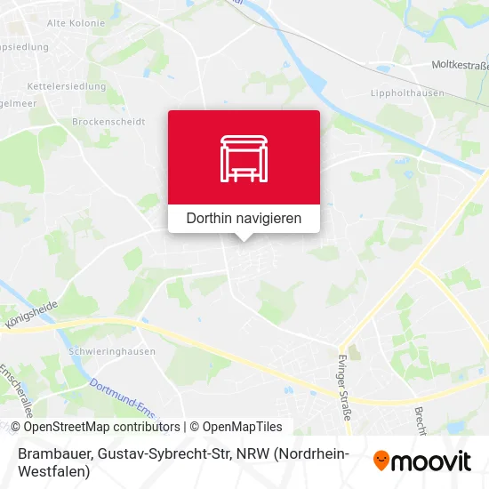 Brambauer, Gustav-Sybrecht-Str Karte