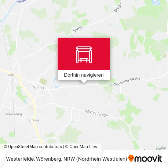 Westerfelde, Wörenberg Karte