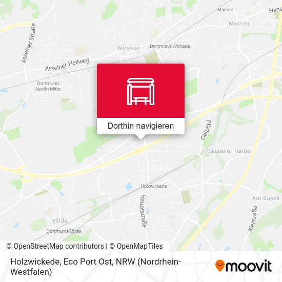 Holzwickede, Eco Port Ost Karte