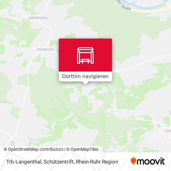 Trb-Langenthal, Schützentrift Karte