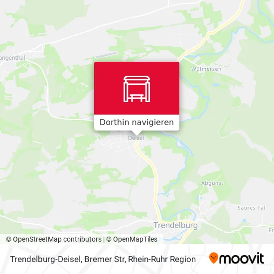 Trendelburg-Deisel, Bremer Str Karte