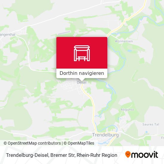 Trendelburg-Deisel, Bremer Str Karte