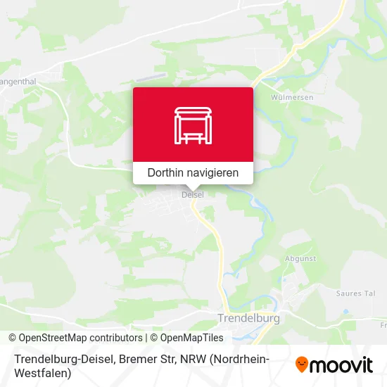 Trendelburg-Deisel, Bremer Str Karte