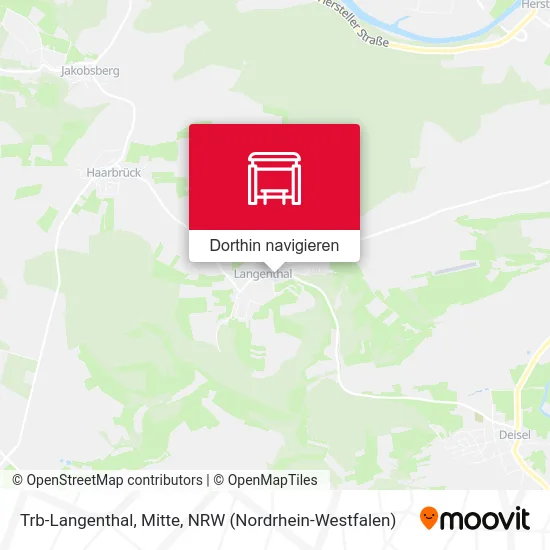 Trb-Langenthal, Mitte Karte