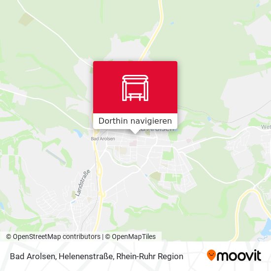 Bad Arolsen, Helenenstraße Karte