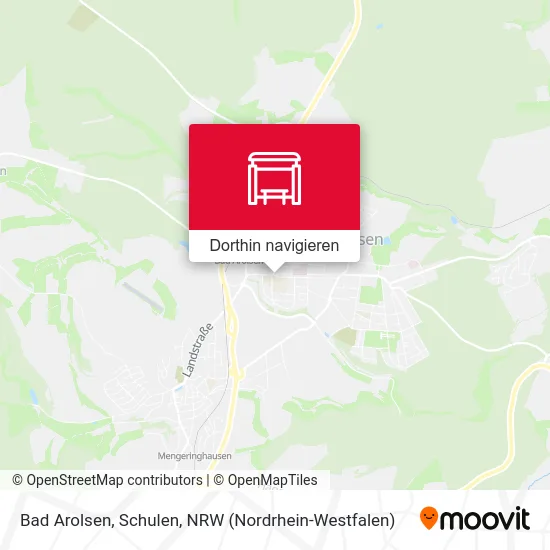 Bad Arolsen, Schulen Karte