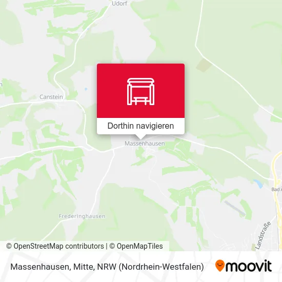 Massenhausen, Mitte Karte