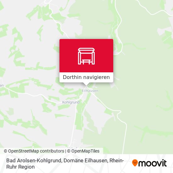 Bad Arolsen-Kohlgrund, Domäne Eilhausen Karte