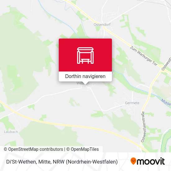 Di'St-Wethen, Mitte Karte