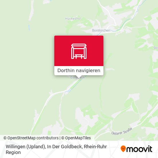 Willingen (Upland), In Der Goldbeck Karte