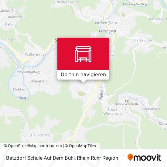 Betzdorf Schule Auf Dem Bühl Karte