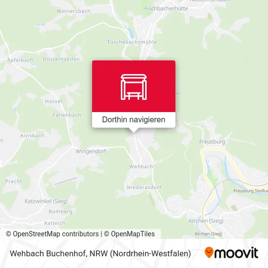 Wehbach Buchenhof Karte