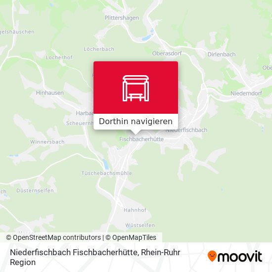 Niederfischbach Fischbacherhütte Karte