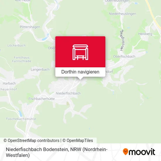 Niederfischbach Bodenstein Karte