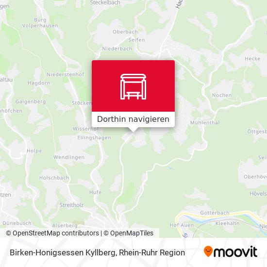 Birken-Honigsessen Kyllberg Karte