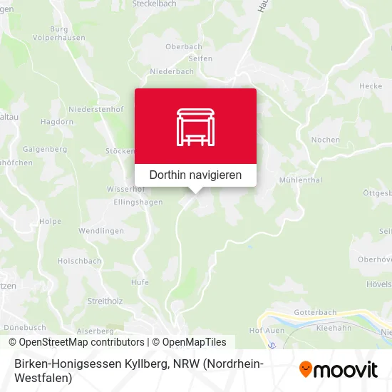 Birken-Honigsessen Kyllberg Karte