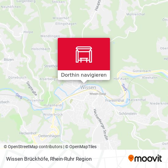 Wissen Brückhöfe Karte