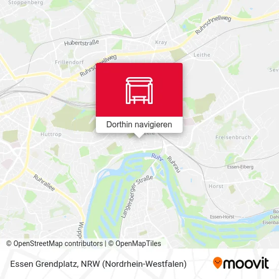 Essen Grendplatz Karte