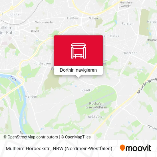 Mülheim Horbeckstr. Karte