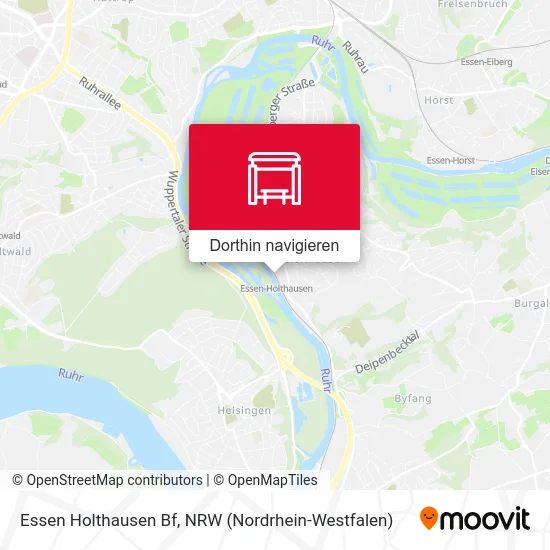 Essen Holthausen Bf Karte