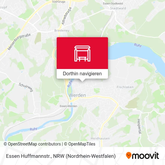 Essen Huffmannstr. Karte