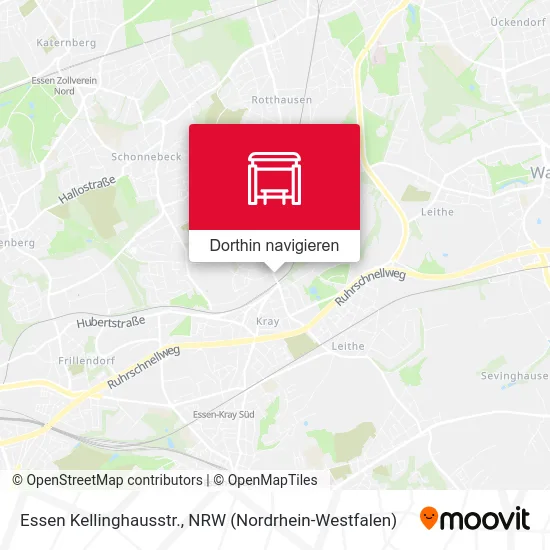 Essen Kellinghausstr. Karte