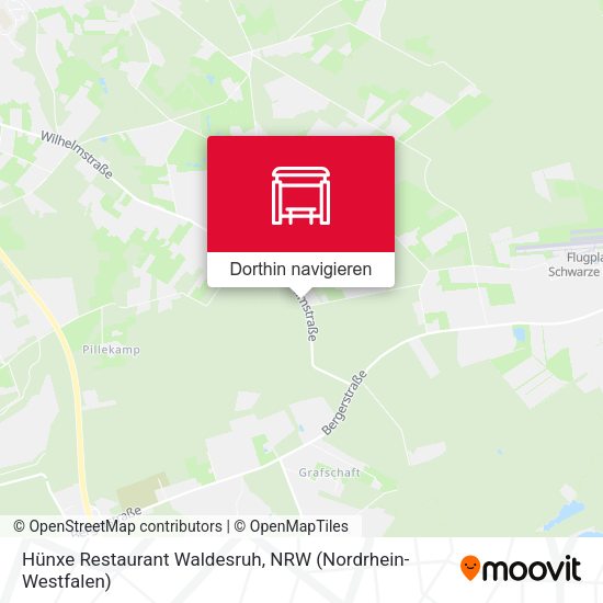 Hünxe Restaurant Waldesruh Karte
