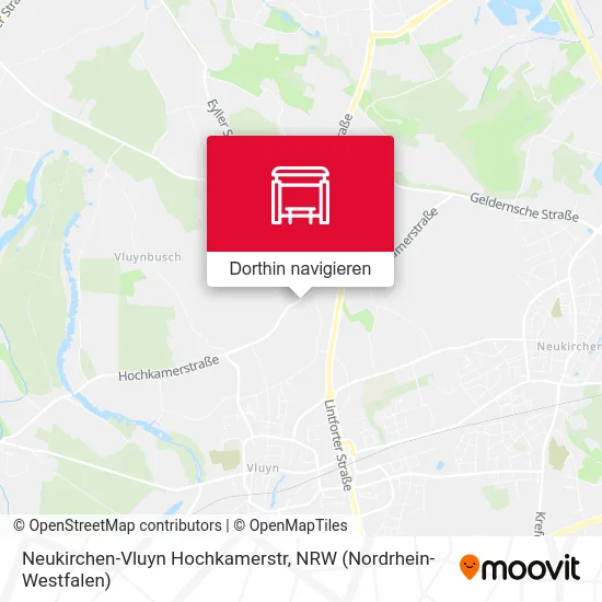 Neukirchen-Vluyn Hochkamerstr Karte