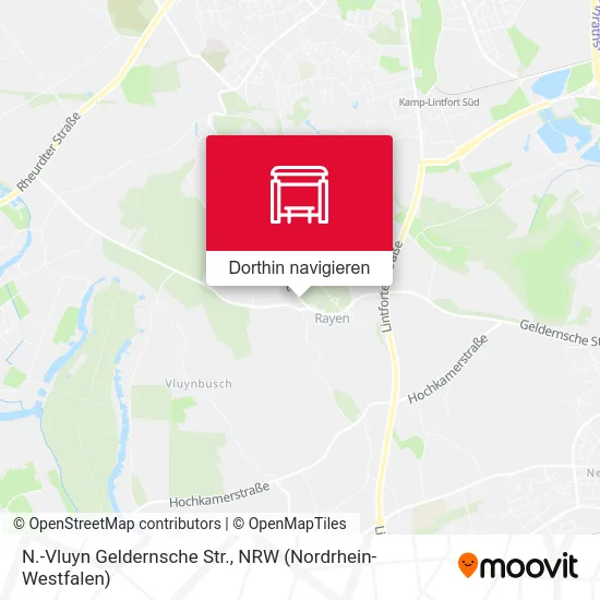 N.-Vluyn Geldernsche Str. Karte