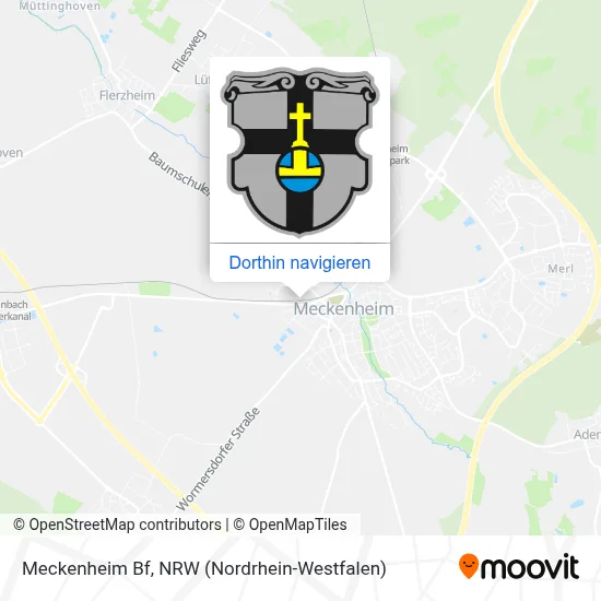 Meckenheim Bf Karte