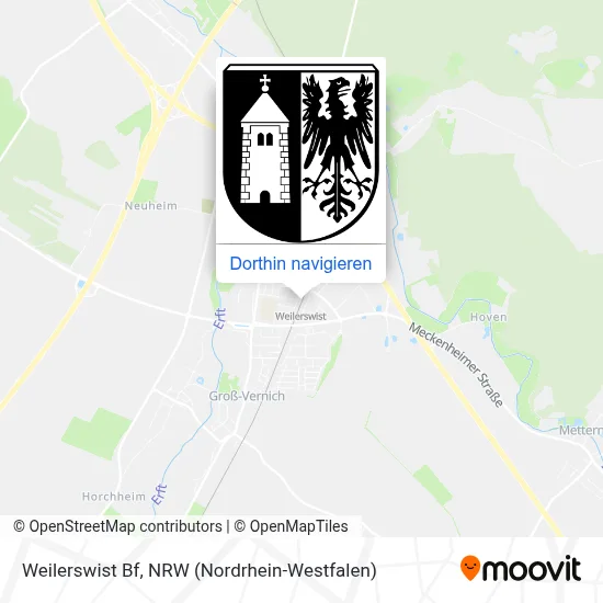 Weilerswist Bf Karte