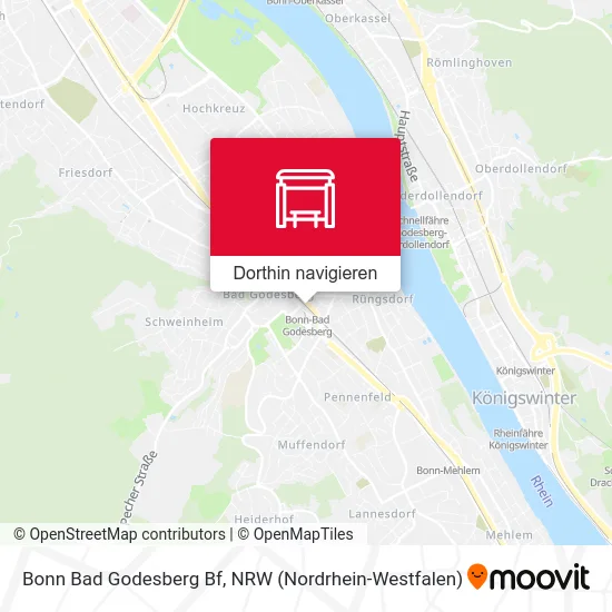 Bonn Bad Godesberg Bf Karte