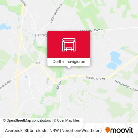 Averbeck, Strönfeldstr. Karte