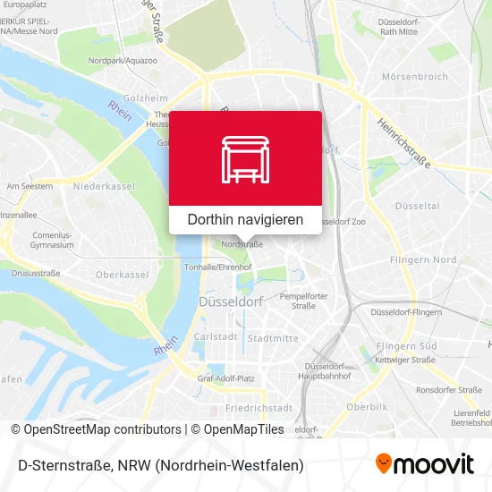 D-Sternstraße Karte