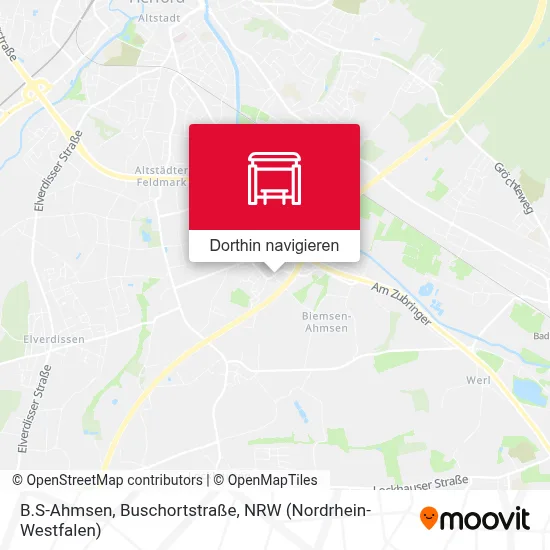 B.S-Ahmsen, Buschortstraße Karte