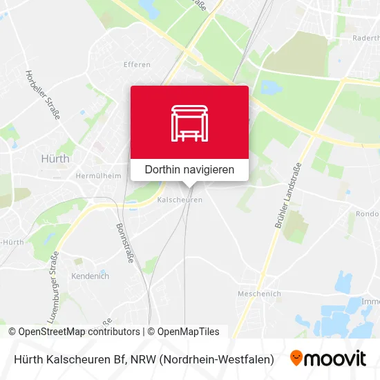 Hürth Kalscheuren Bf Karte