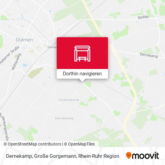 Dernekamp, Große Gorgemann Karte