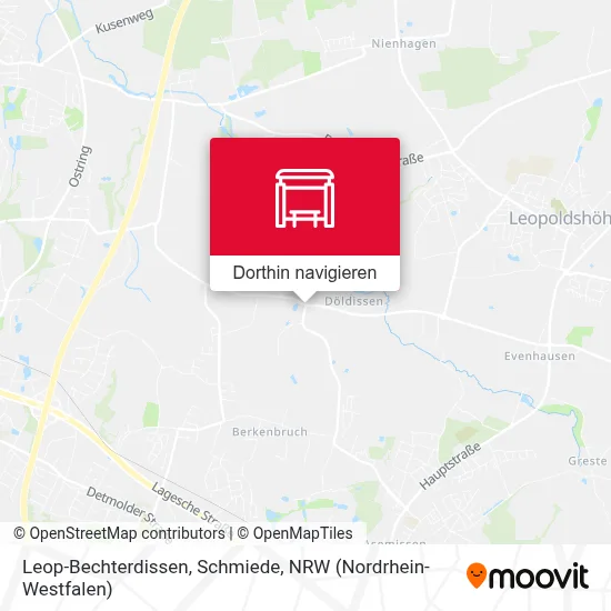 Leop-Bechterdissen, Schmiede Karte